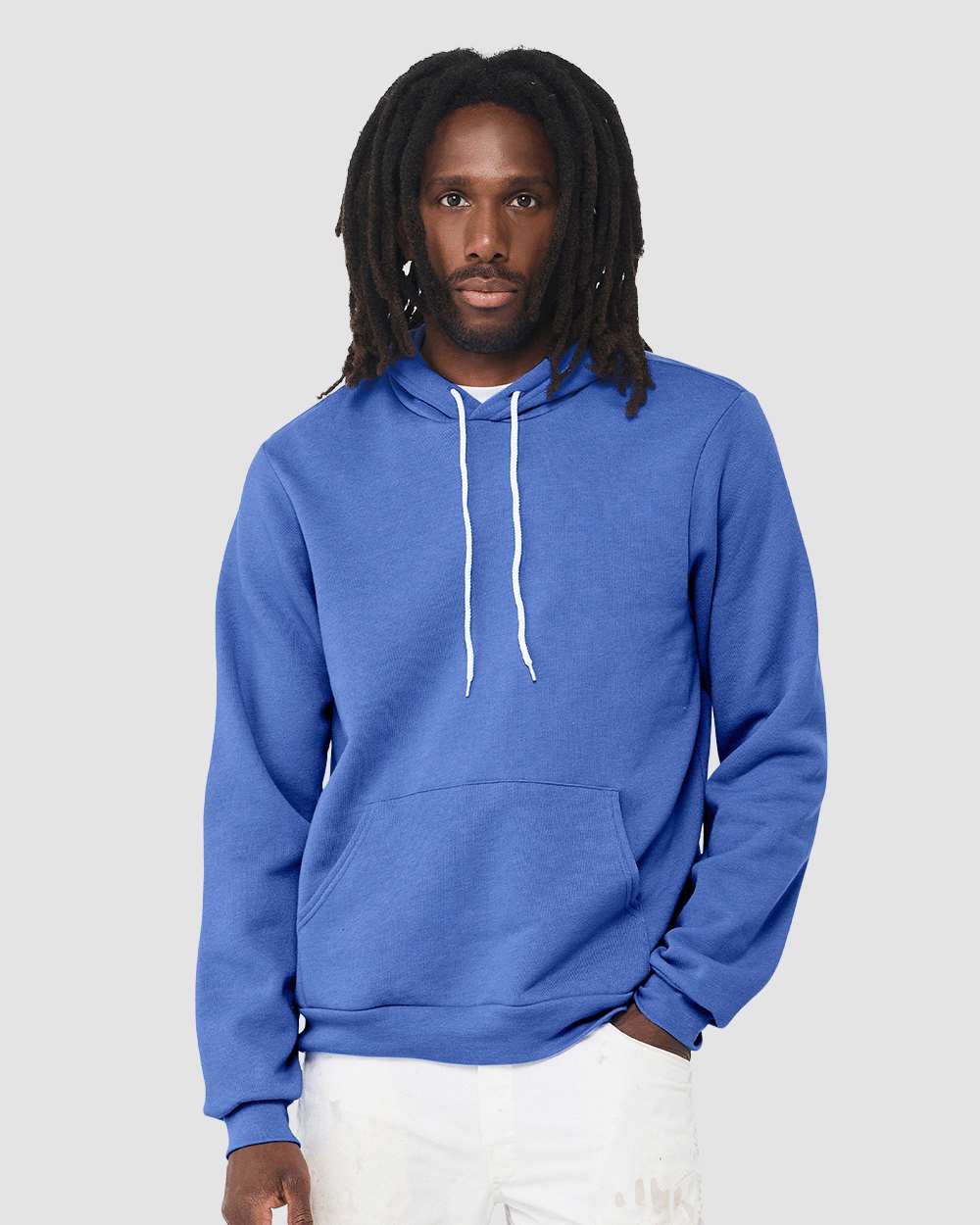 BELLA + CANVAS-3719-Sponge Fleece Hoodie - Image 95
