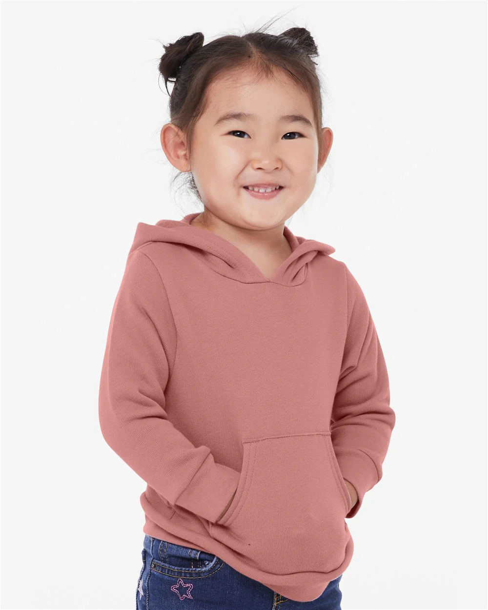 BELLA + CANVAS-3719T-Toddler Sponge Fleece Pullover Hoodie - Image 4