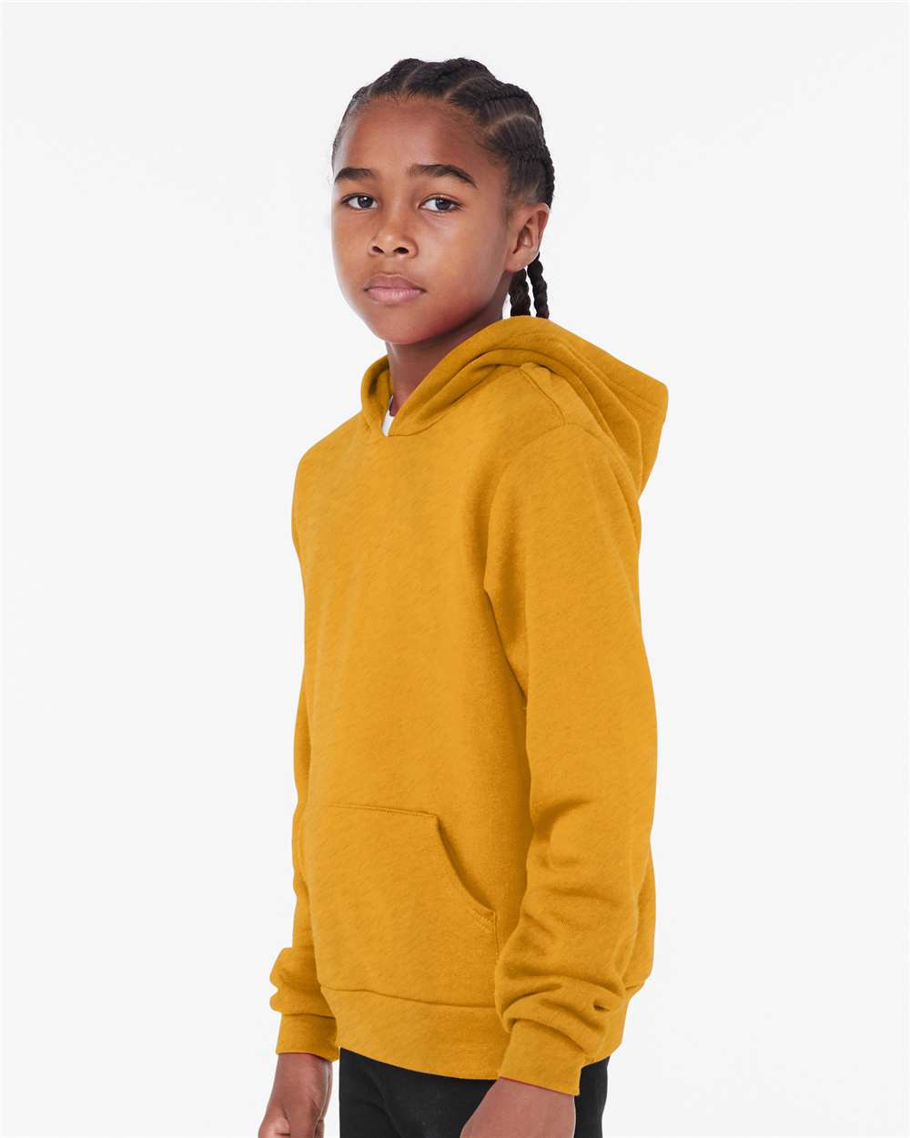 BELLA + CANVAS-3719Y-Youth Sponge Fleece Hoodie - Image 21