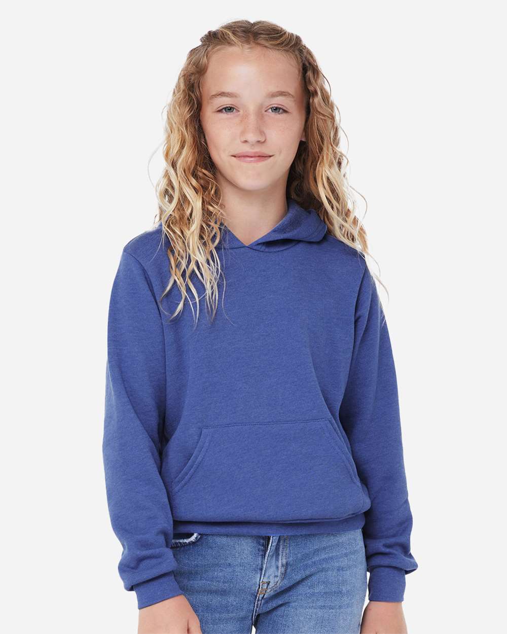 BELLA + CANVAS-3719Y-Youth Sponge Fleece Hoodie - Image 26