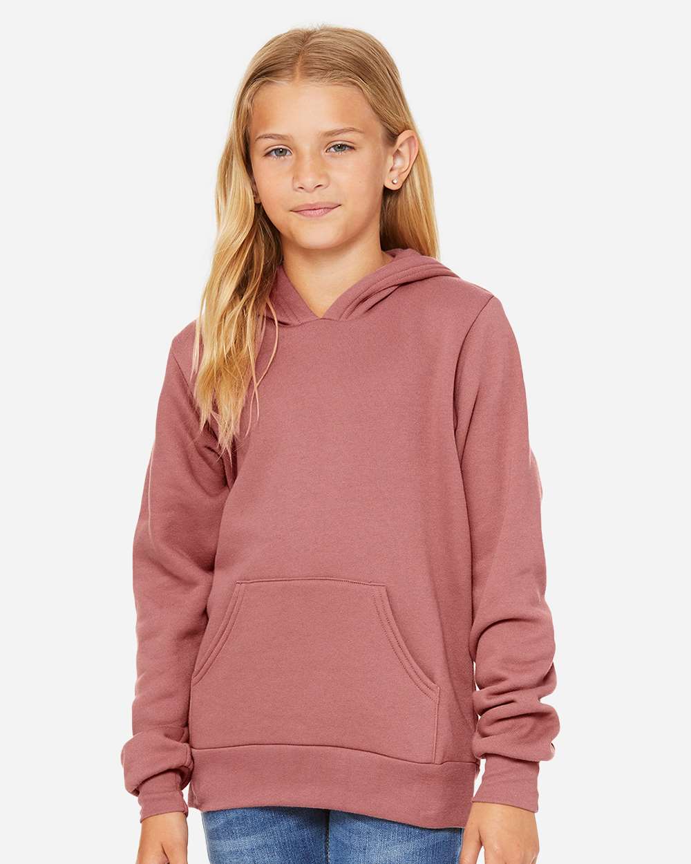 BELLA + CANVAS-3719Y-Youth Sponge Fleece Hoodie - Image 32