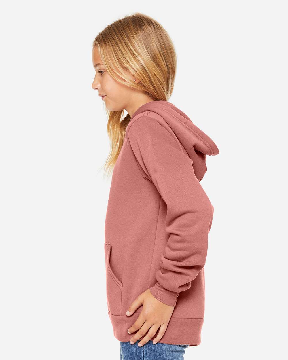 BELLA + CANVAS-3719Y-Youth Sponge Fleece Hoodie - Image 33