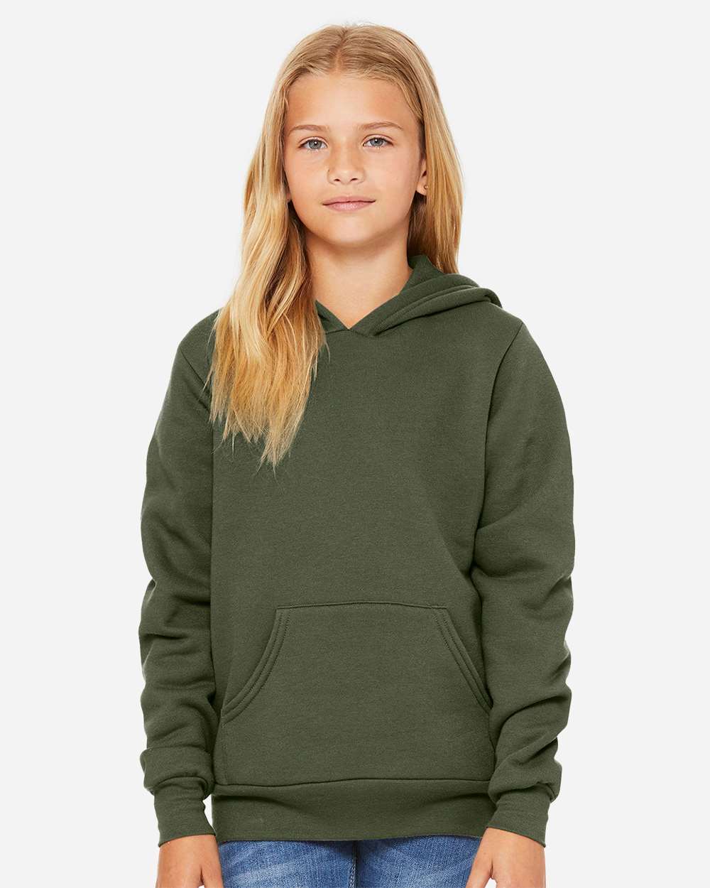 BELLA + CANVAS-3719Y-Youth Sponge Fleece Hoodie - Image 38