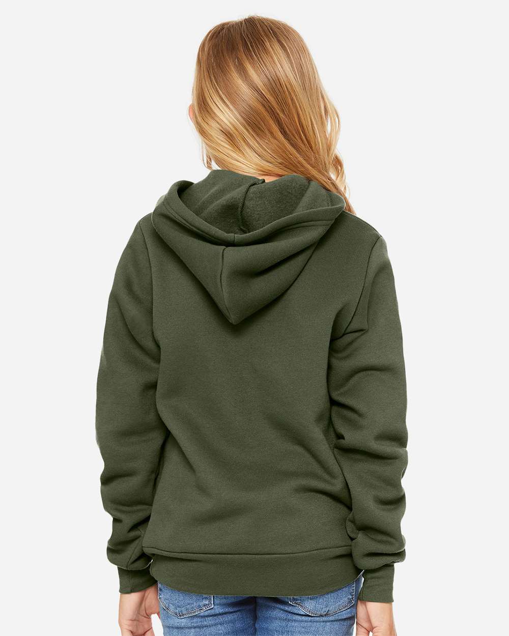 BELLA + CANVAS-3719Y-Youth Sponge Fleece Hoodie - Image 40
