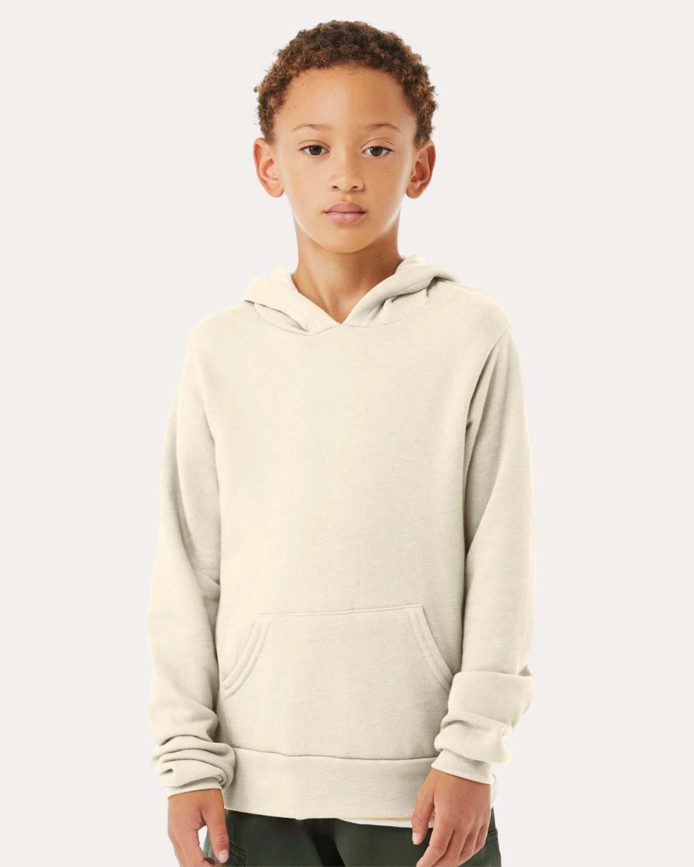 BELLA + CANVAS-3719Y-Youth Sponge Fleece Hoodie - Image 44