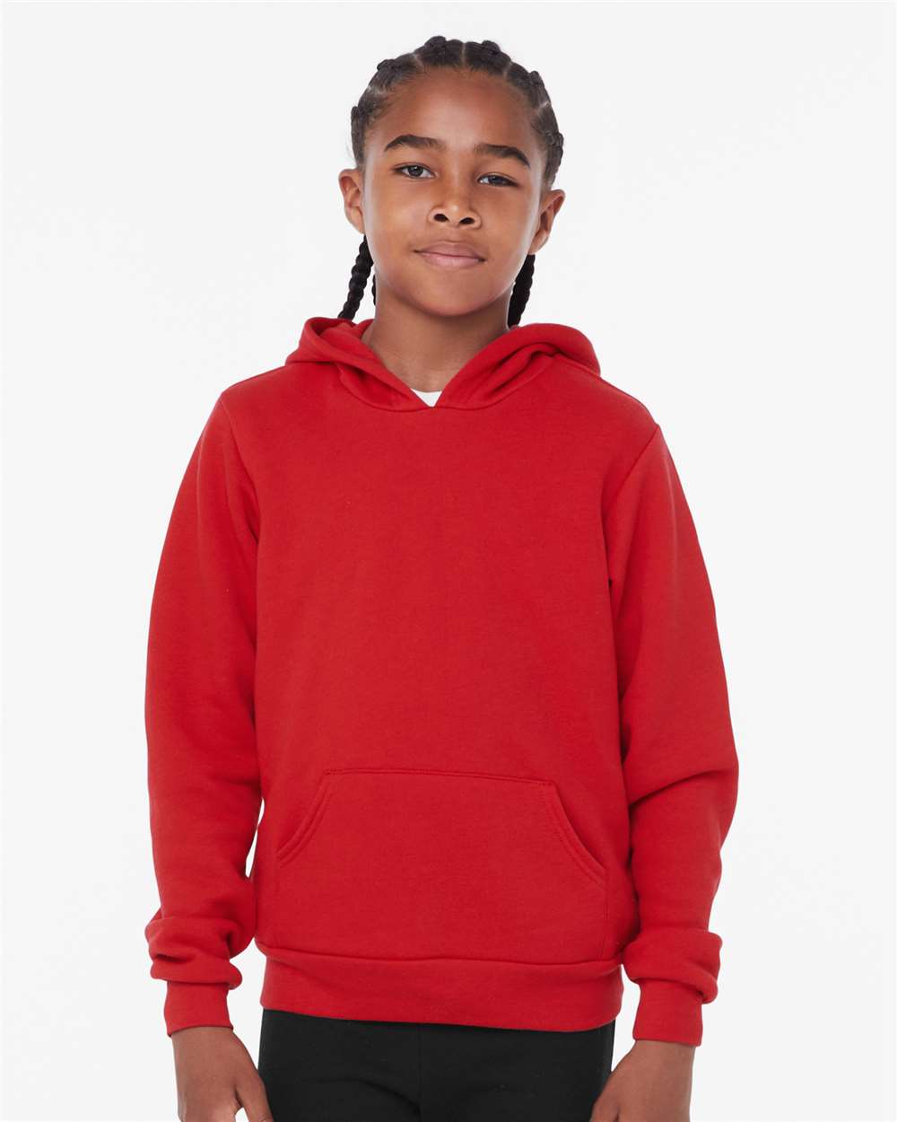 BELLA + CANVAS-3719Y-Youth Sponge Fleece Hoodie - Image 53