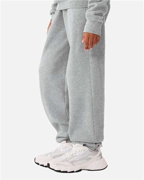 BELLA + CANVAS-3738Y-Youth Sponge Fleece Sweatpants - Image 4
