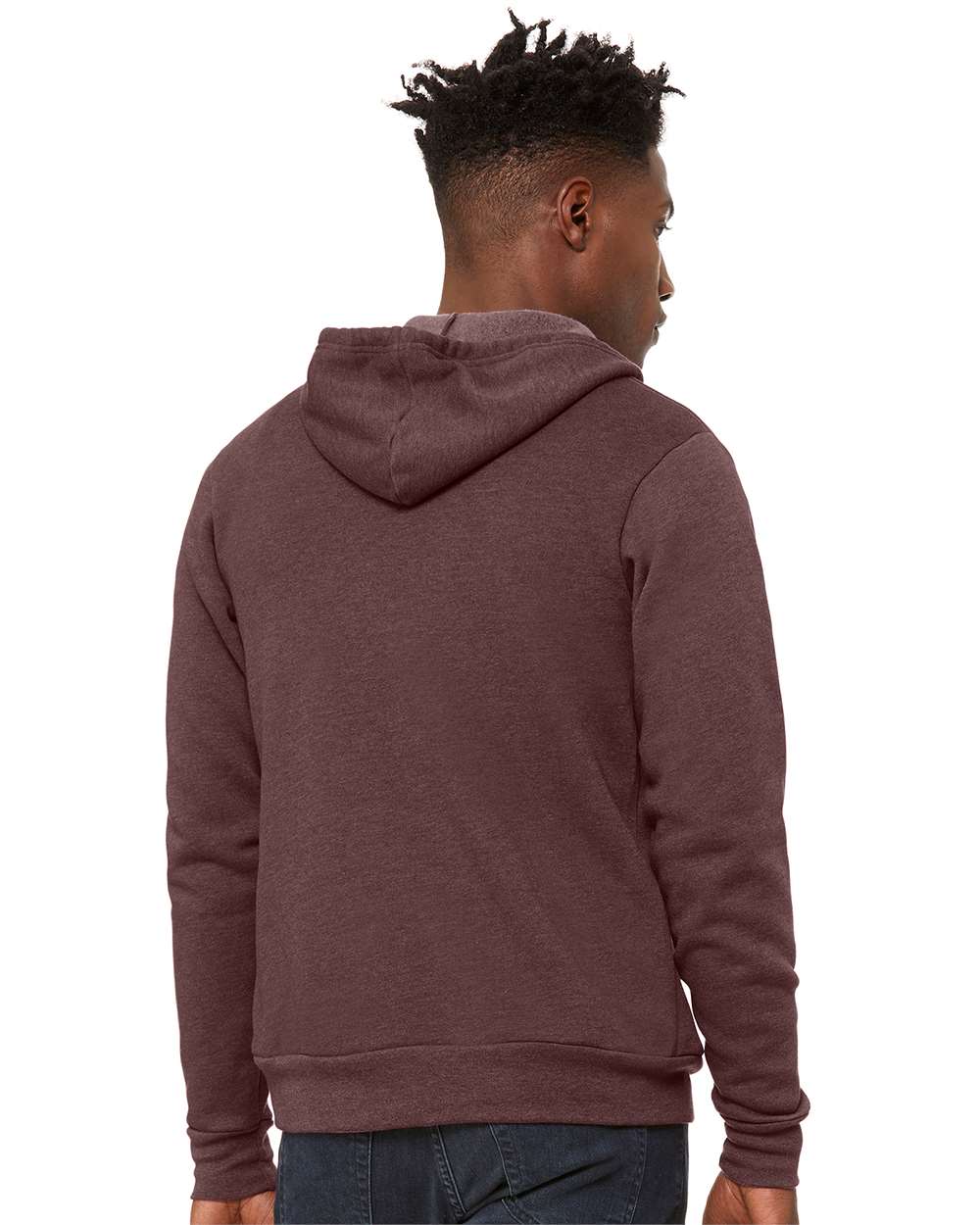 BELLA + CANVAS-3739-Sponge Fleece Full-Zip Hoodie - Image 107