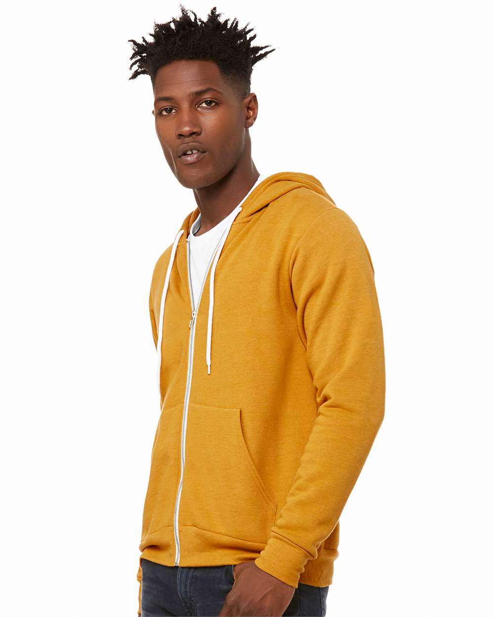 BELLA + CANVAS-3739-Sponge Fleece Full-Zip Hoodie - Image 116