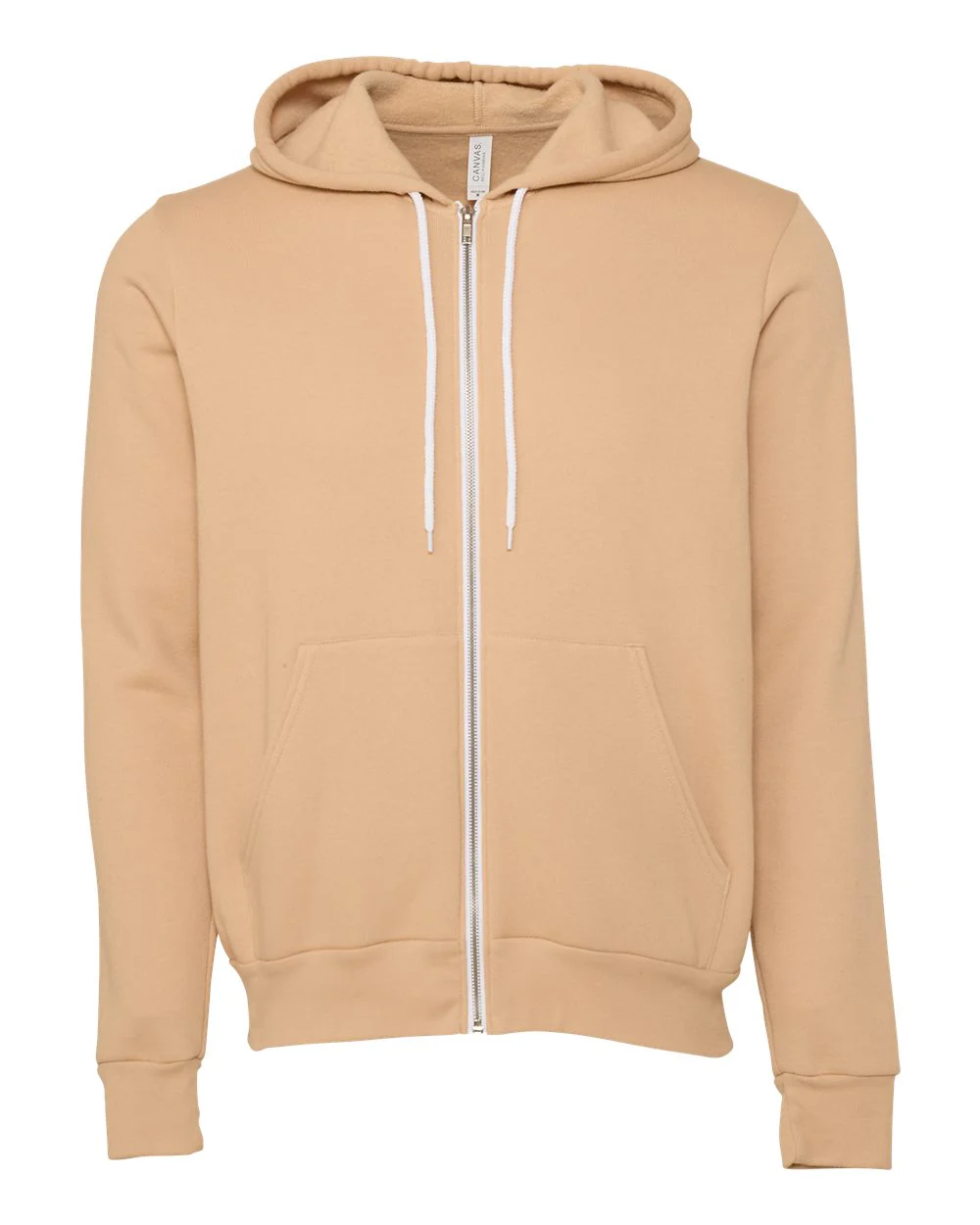 BELLA + CANVAS-3739-Sponge Fleece Full-Zip Hoodie - Image 128