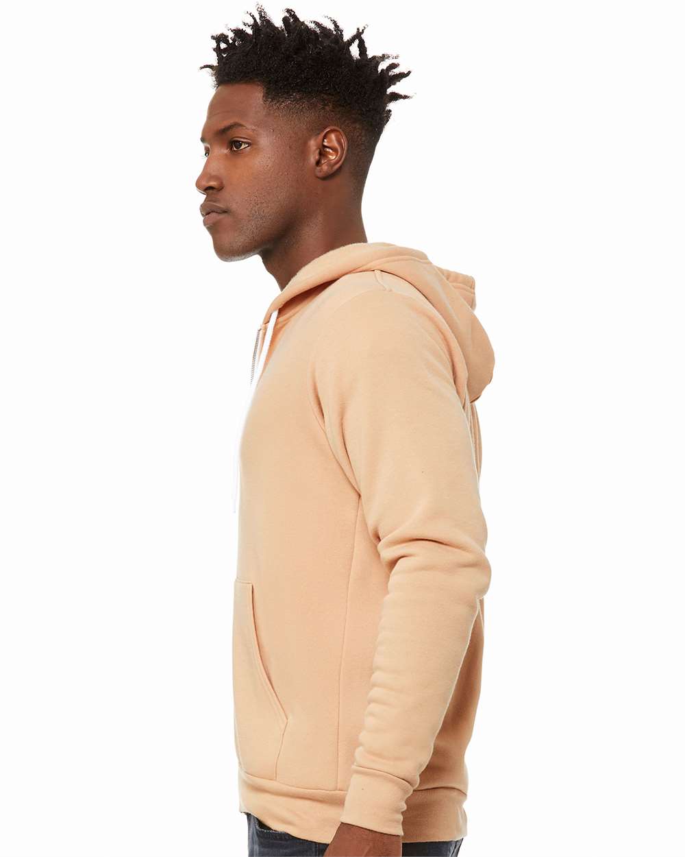 BELLA + CANVAS-3739-Sponge Fleece Full-Zip Hoodie - Image 131
