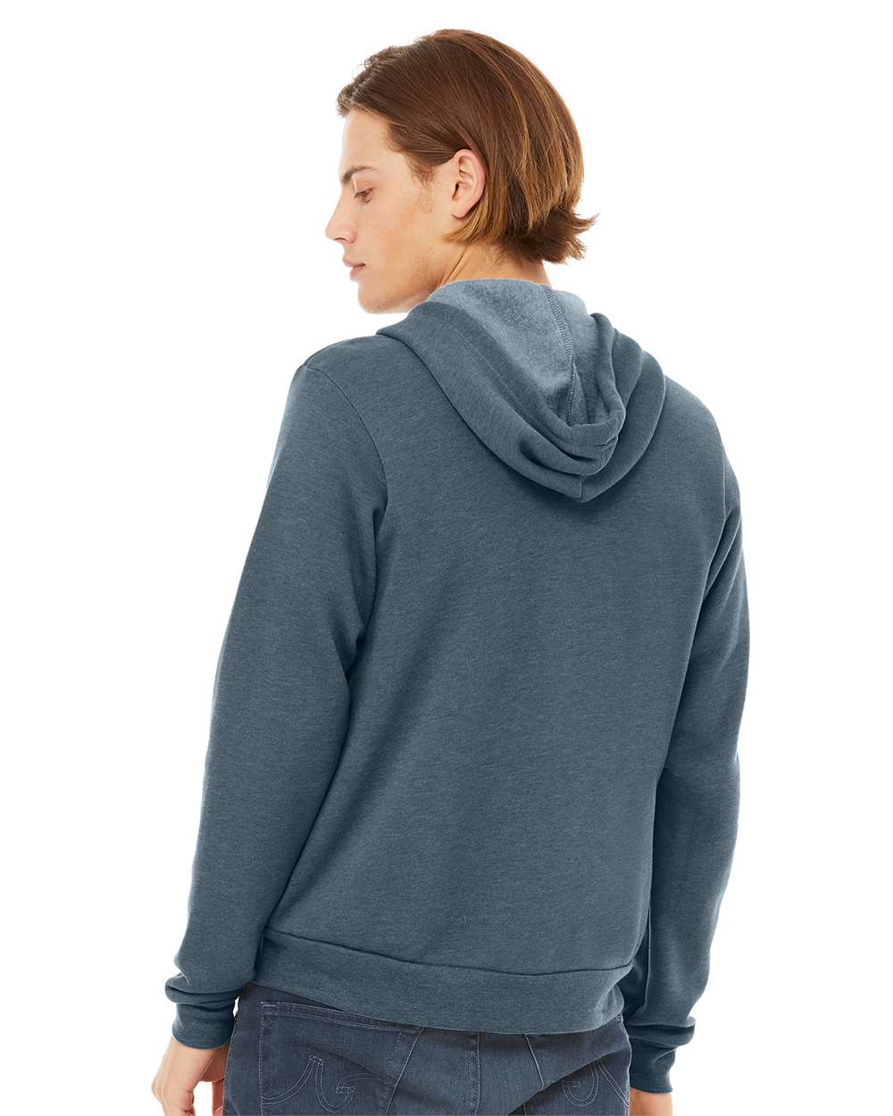 BELLA + CANVAS-3739-Sponge Fleece Full-Zip Hoodie - Image 137