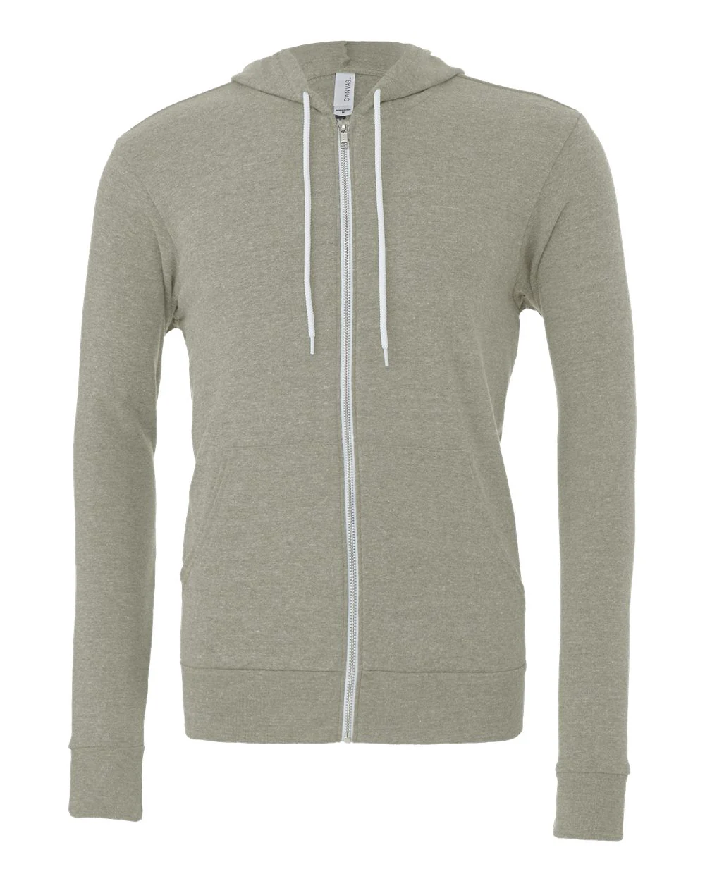 BELLA + CANVAS-3739-Sponge Fleece Full-Zip Hoodie - Image 138