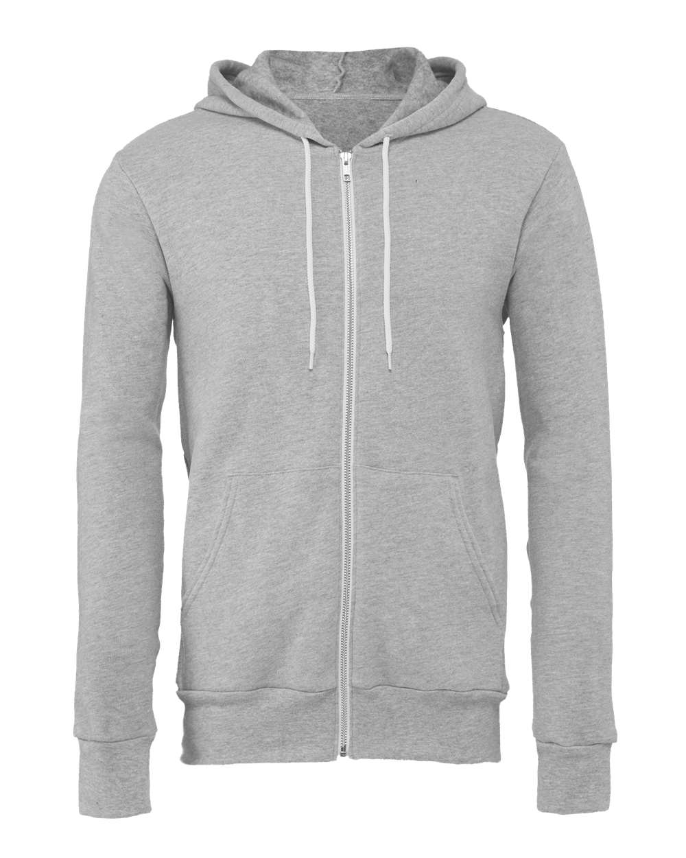 BELLA + CANVAS-3739-Sponge Fleece Full-Zip Hoodie - Image 14