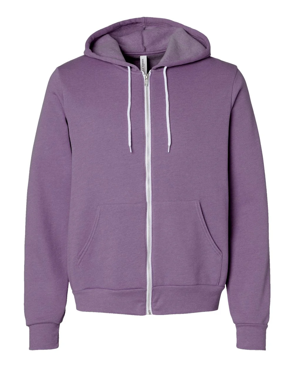 BELLA + CANVAS-3739-Sponge Fleece Full-Zip Hoodie - Image 143