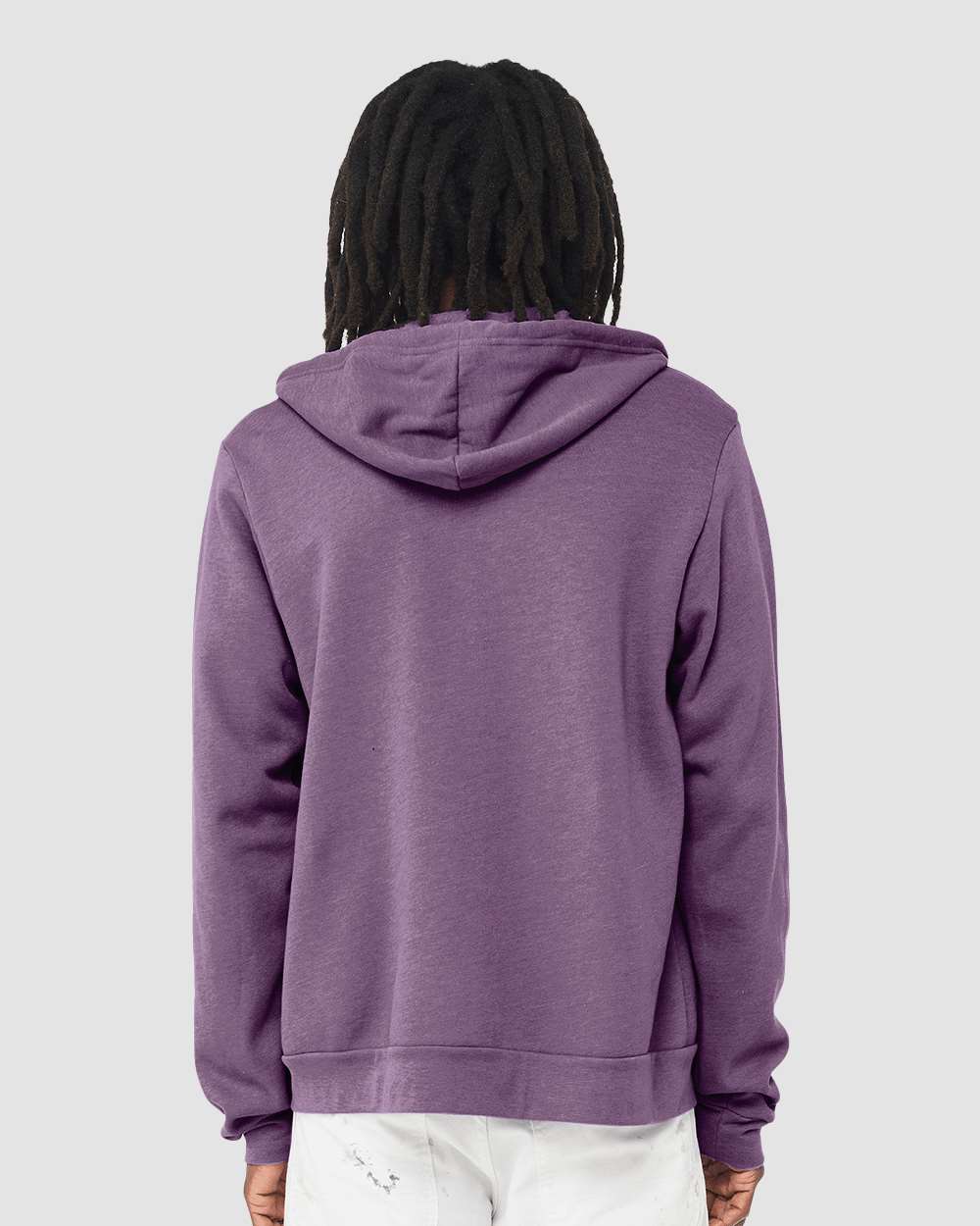 BELLA + CANVAS-3739-Sponge Fleece Full-Zip Hoodie - Image 147