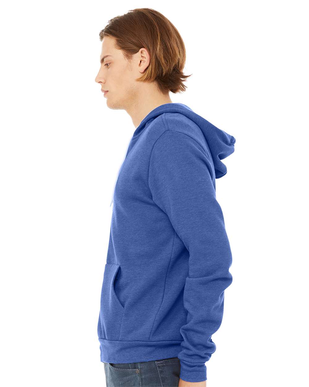 BELLA + CANVAS-3739-Sponge Fleece Full-Zip Hoodie - Image 151