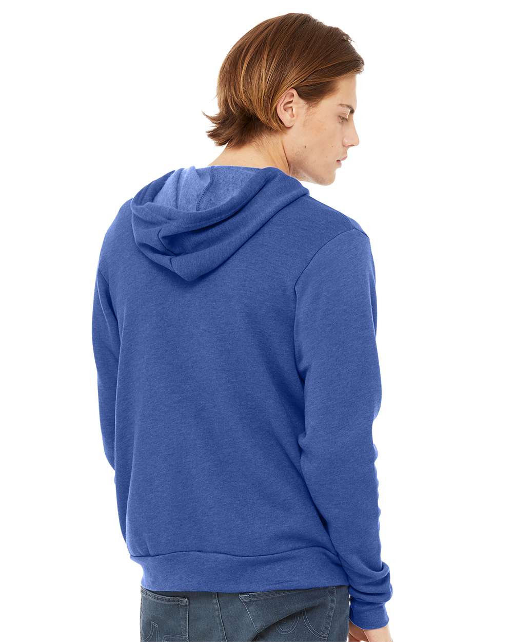 BELLA + CANVAS-3739-Sponge Fleece Full-Zip Hoodie - Image 152