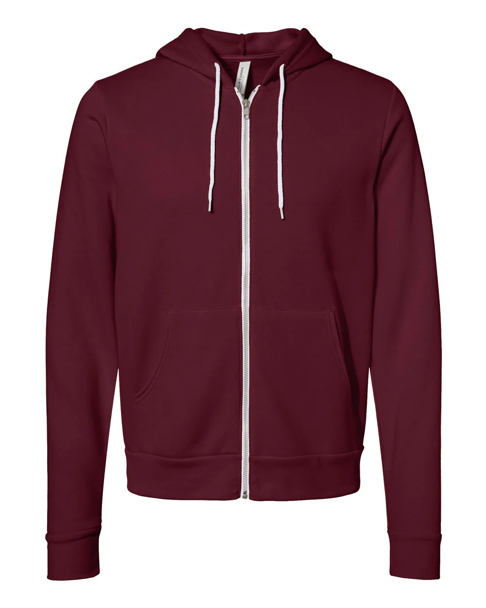 BELLA + CANVAS-3739-Sponge Fleece Full-Zip Hoodie - Image 158