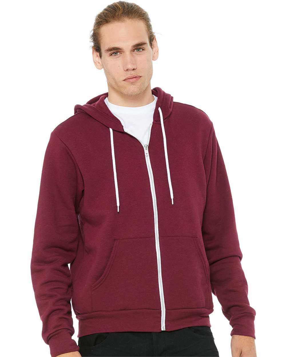 BELLA + CANVAS-3739-Sponge Fleece Full-Zip Hoodie - Image 160