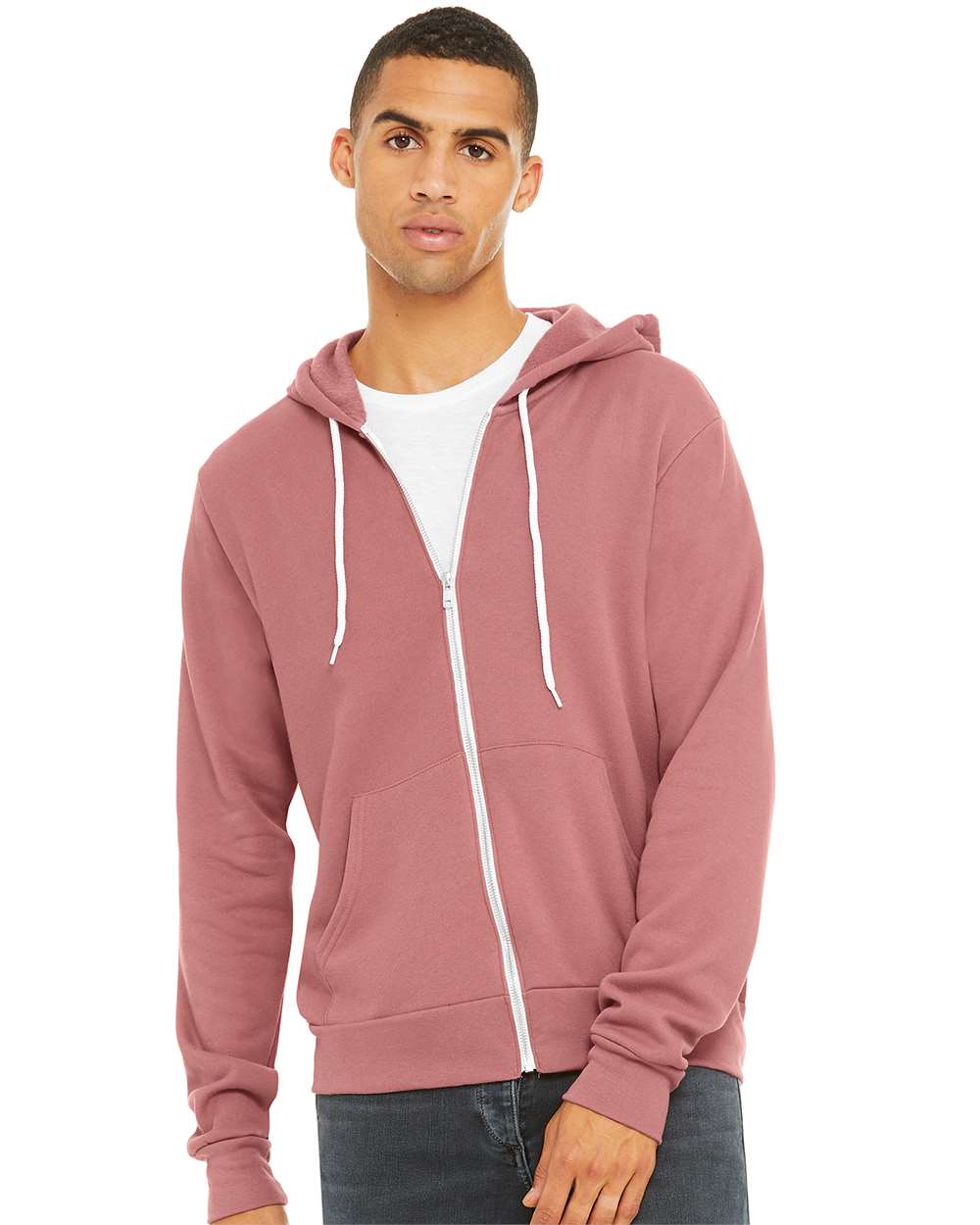 BELLA + CANVAS-3739-Sponge Fleece Full-Zip Hoodie - Image 165