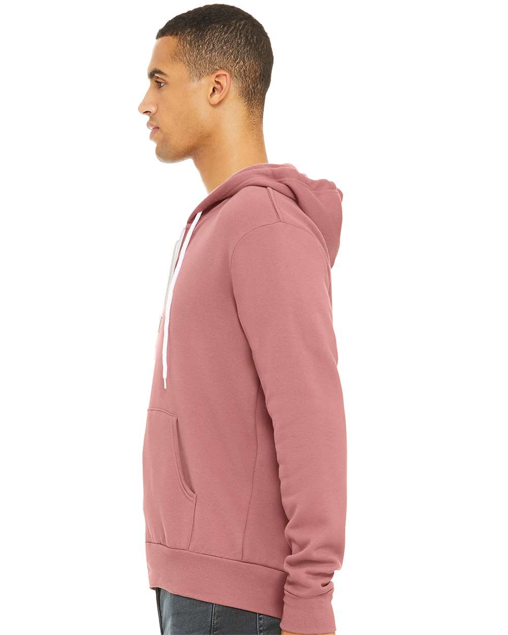 BELLA + CANVAS-3739-Sponge Fleece Full-Zip Hoodie - Image 166
