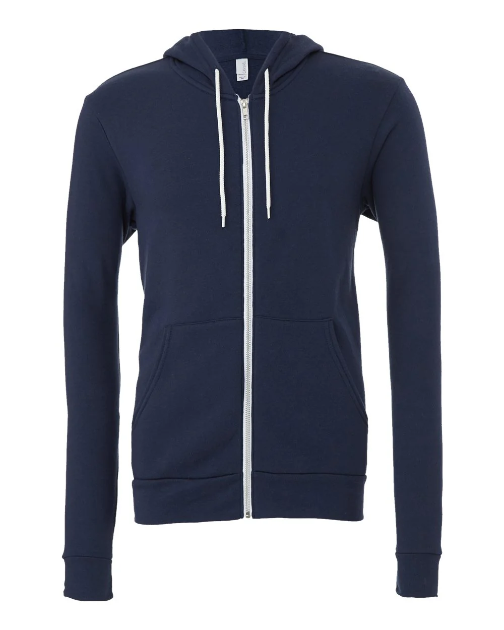 BELLA + CANVAS-3739-Sponge Fleece Full-Zip Hoodie - Image 173