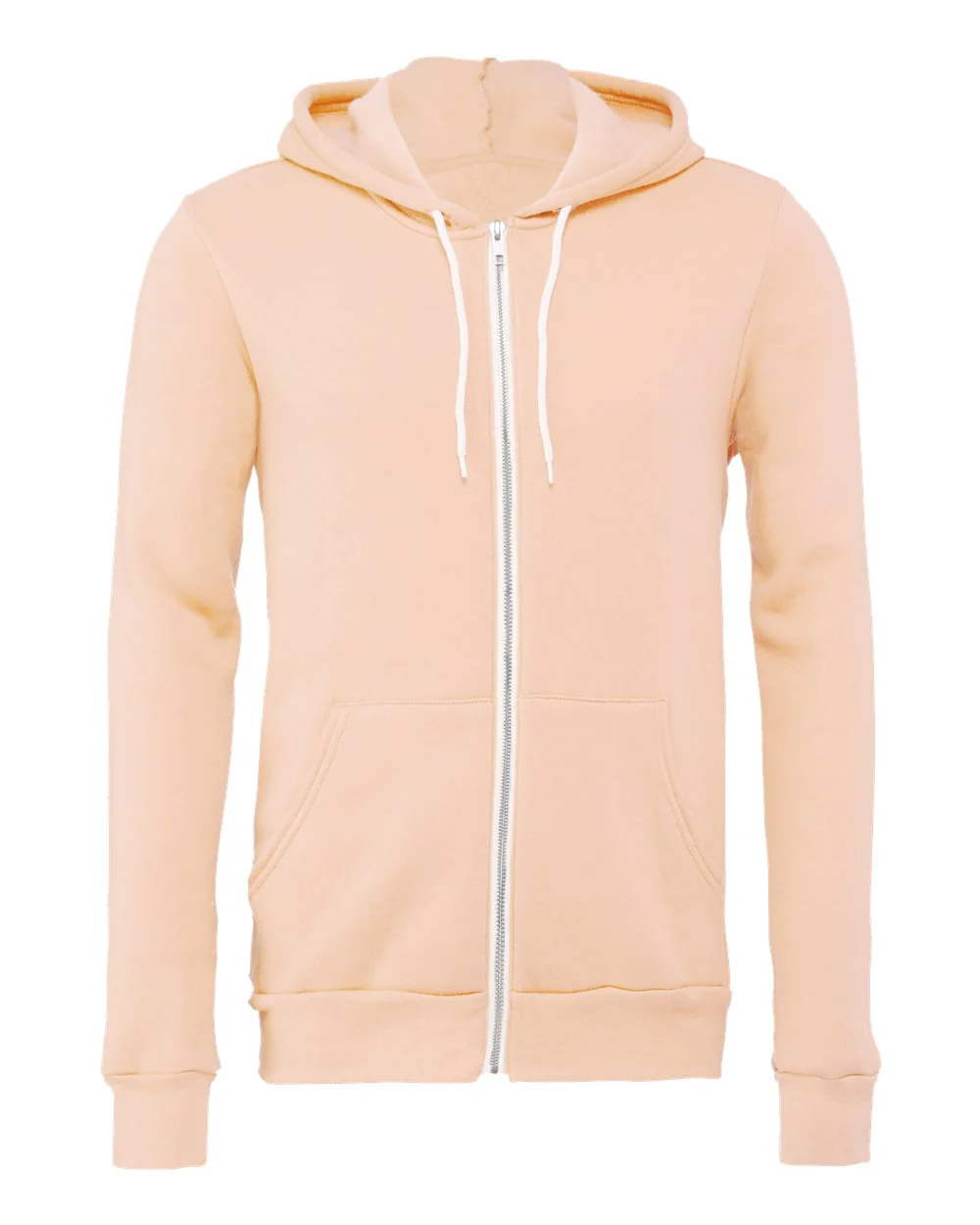 BELLA + CANVAS-3739-Sponge Fleece Full-Zip Hoodie - Image 176