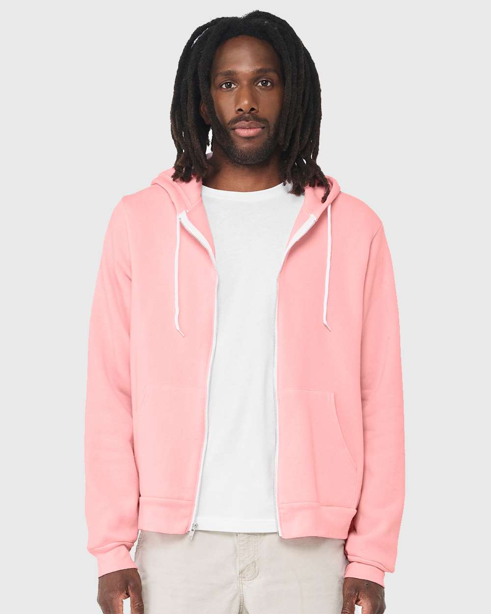 BELLA + CANVAS-3739-Sponge Fleece Full-Zip Hoodie - Image 183