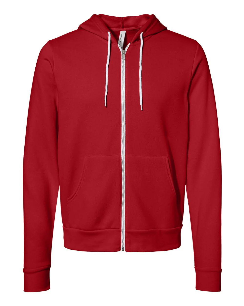 BELLA + CANVAS-3739-Sponge Fleece Full-Zip Hoodie - Image 186