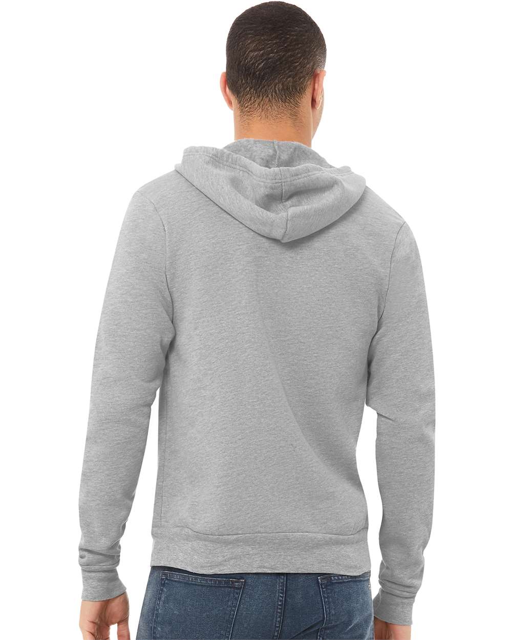 BELLA + CANVAS-3739-Sponge Fleece Full-Zip Hoodie - Image 19