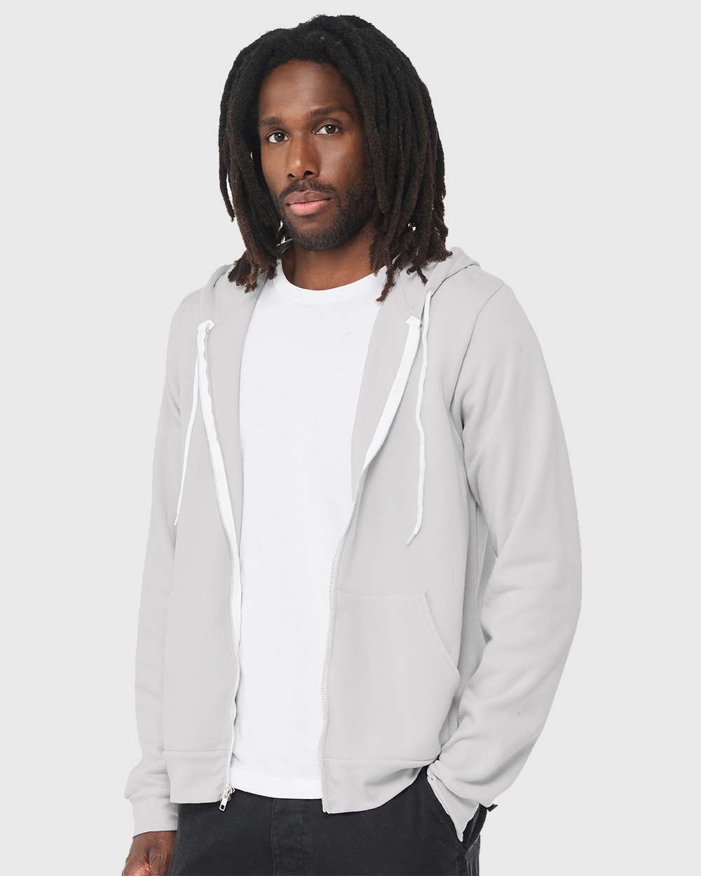 BELLA + CANVAS-3739-Sponge Fleece Full-Zip Hoodie - Image 194