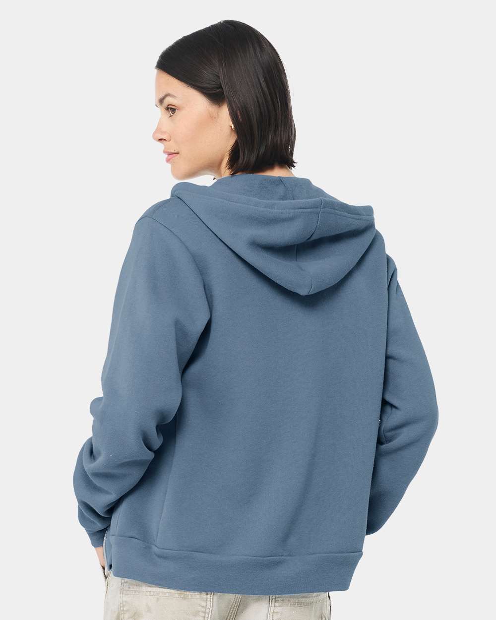 BELLA + CANVAS-3739-Sponge Fleece Full-Zip Hoodie - Image 200