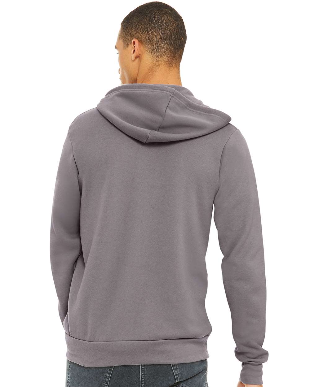 BELLA + CANVAS-3739-Sponge Fleece Full-Zip Hoodie - Image 205