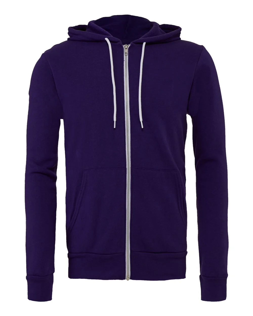 BELLA + CANVAS-3739-Sponge Fleece Full-Zip Hoodie - Image 216