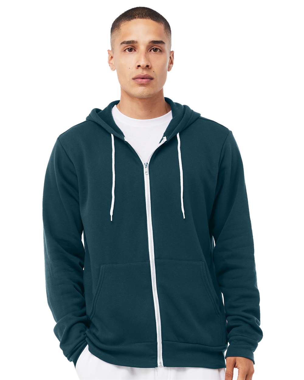 BELLA + CANVAS-3739-Sponge Fleece Full-Zip Hoodie - Image 23