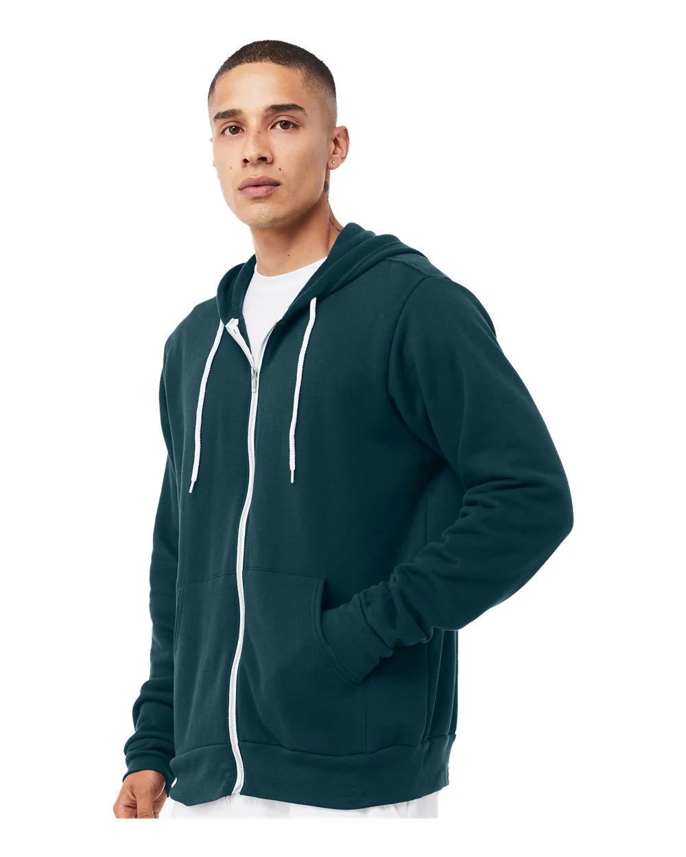 BELLA + CANVAS-3739-Sponge Fleece Full-Zip Hoodie - Image 24