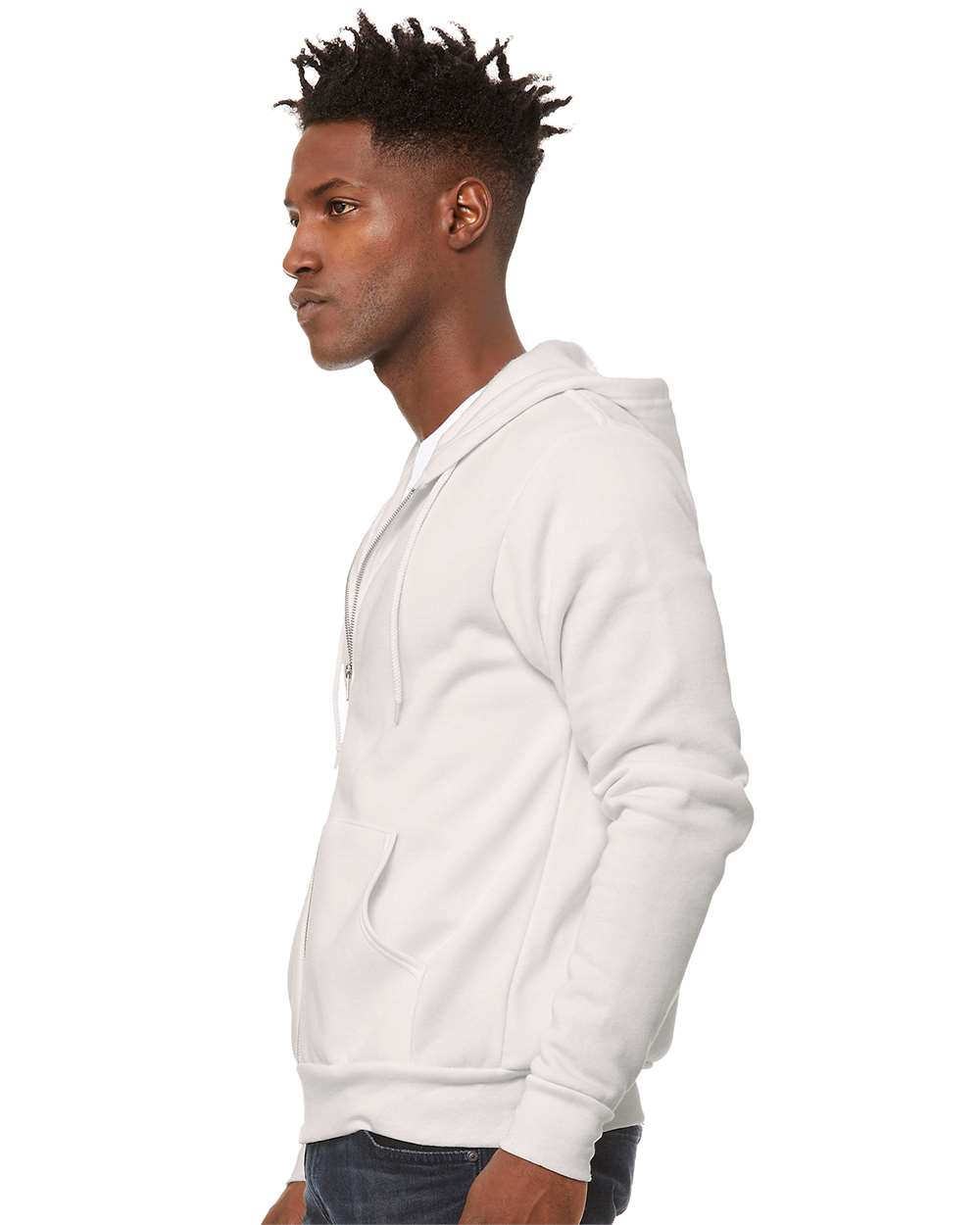 BELLA + CANVAS-3739-Sponge Fleece Full-Zip Hoodie - Image 240