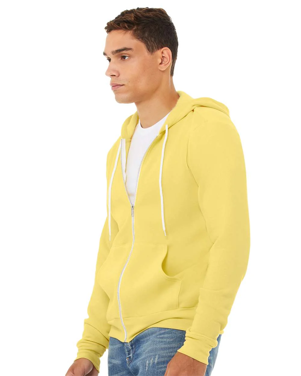 BELLA + CANVAS-3739-Sponge Fleece Full-Zip Hoodie - Image 250