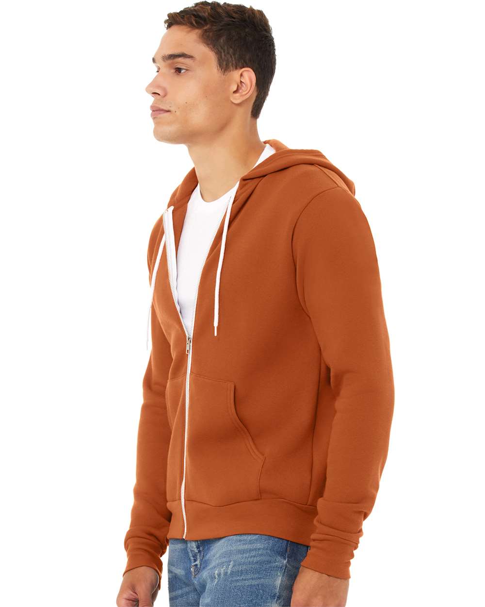 BELLA + CANVAS-3739-Sponge Fleece Full-Zip Hoodie - Image 30