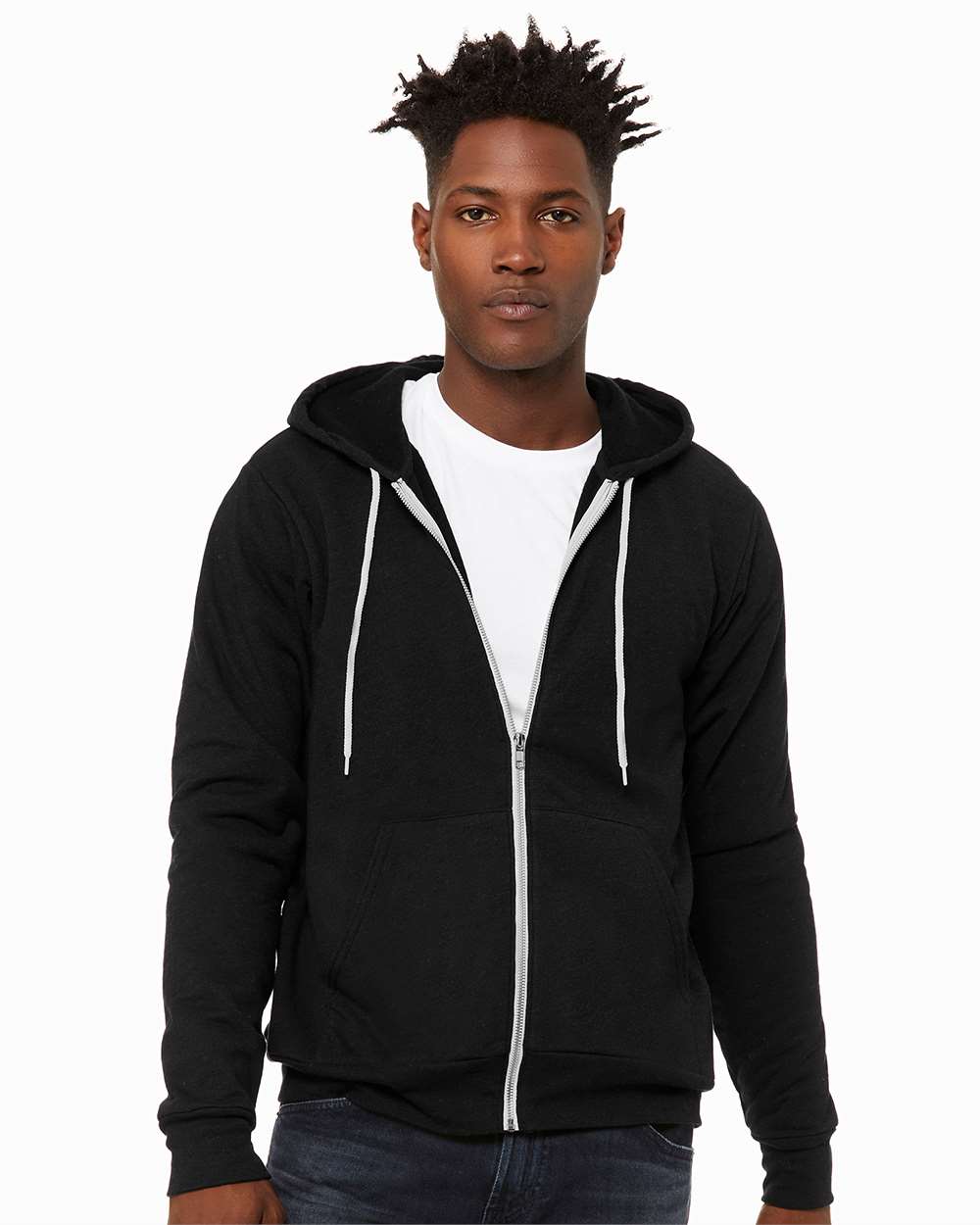 BELLA + CANVAS-3739-Sponge Fleece Full-Zip Hoodie - Image 37