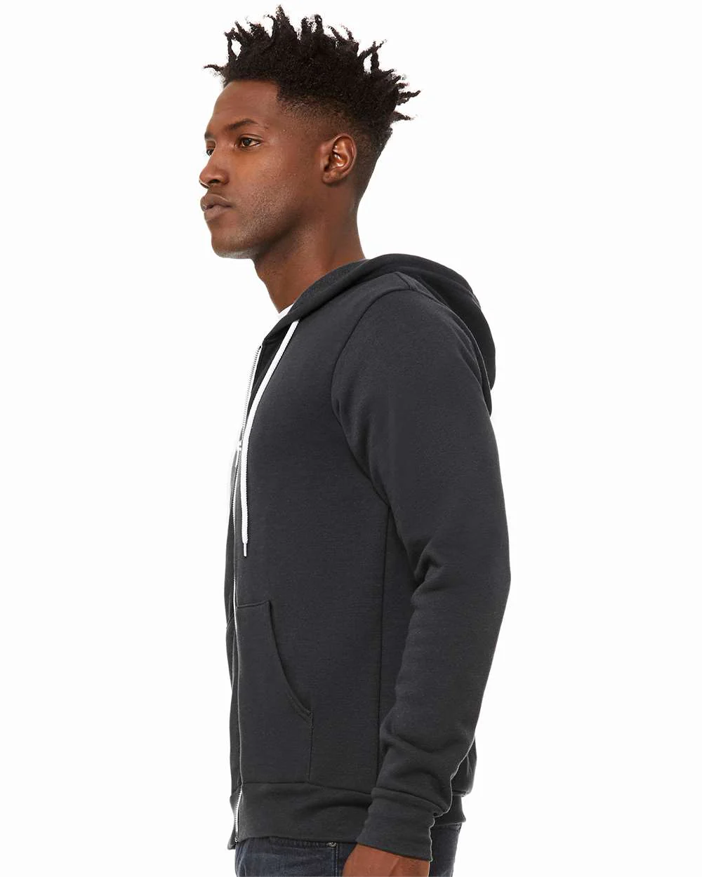 BELLA + CANVAS-3739-Sponge Fleece Full-Zip Hoodie - Image 66