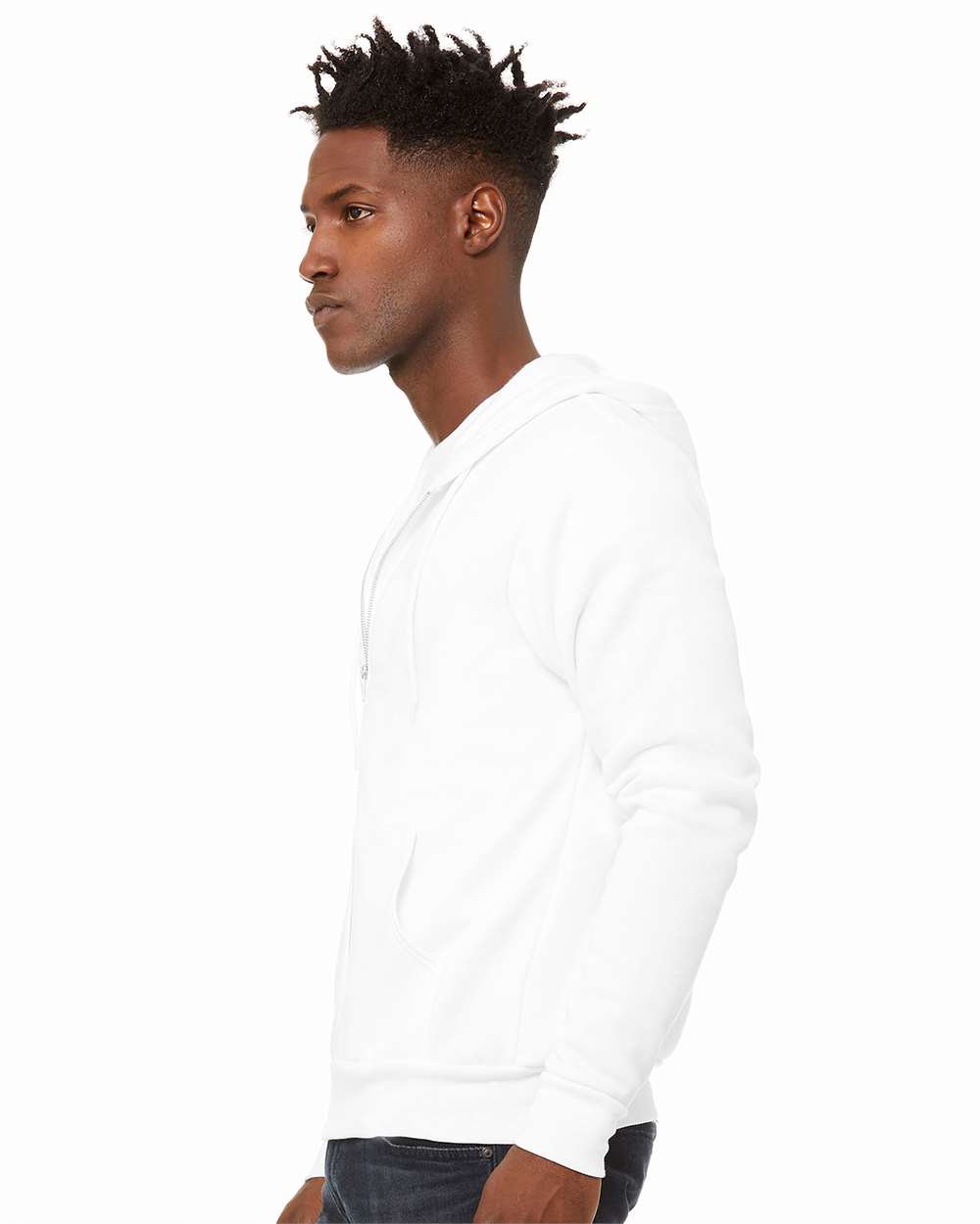 BELLA + CANVAS-3739-Sponge Fleece Full-Zip Hoodie - Image 71