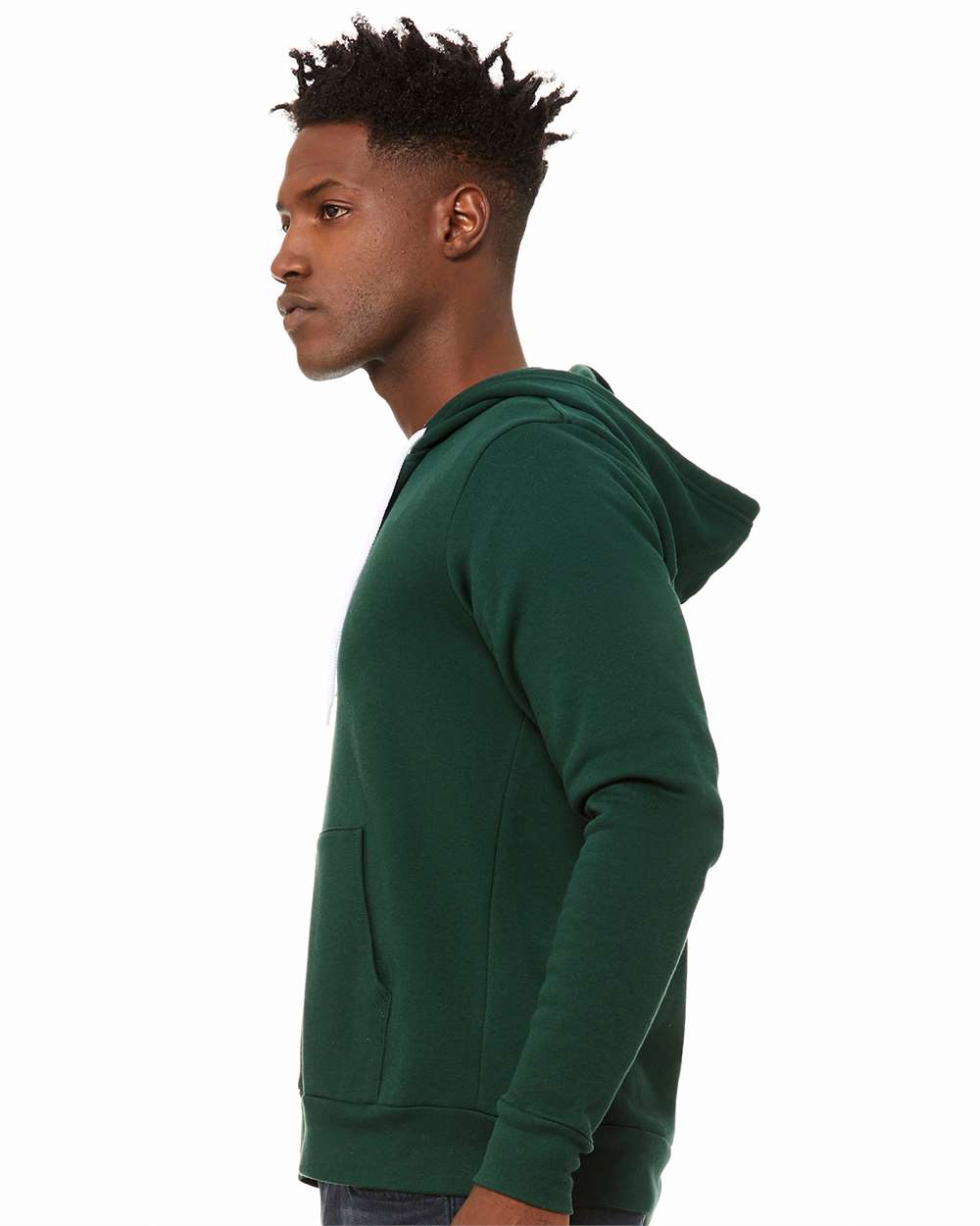 BELLA + CANVAS-3739-Sponge Fleece Full-Zip Hoodie - Image 76