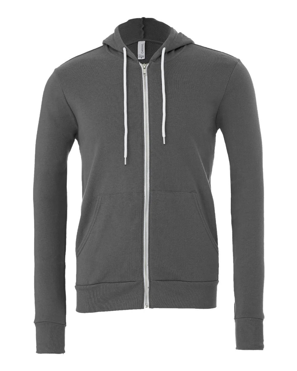 BELLA + CANVAS-3739-Sponge Fleece Full-Zip Hoodie - Image 8