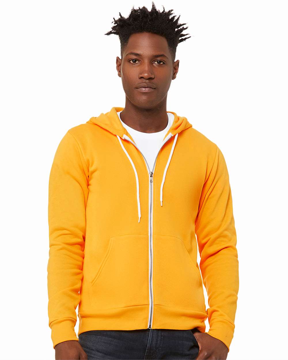 BELLA + CANVAS-3739-Sponge Fleece Full-Zip Hoodie - Image 80