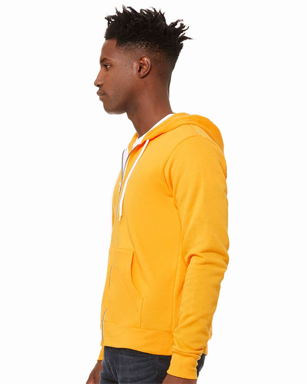 BELLA + CANVAS-3739-Sponge Fleece Full-Zip Hoodie - Image 81