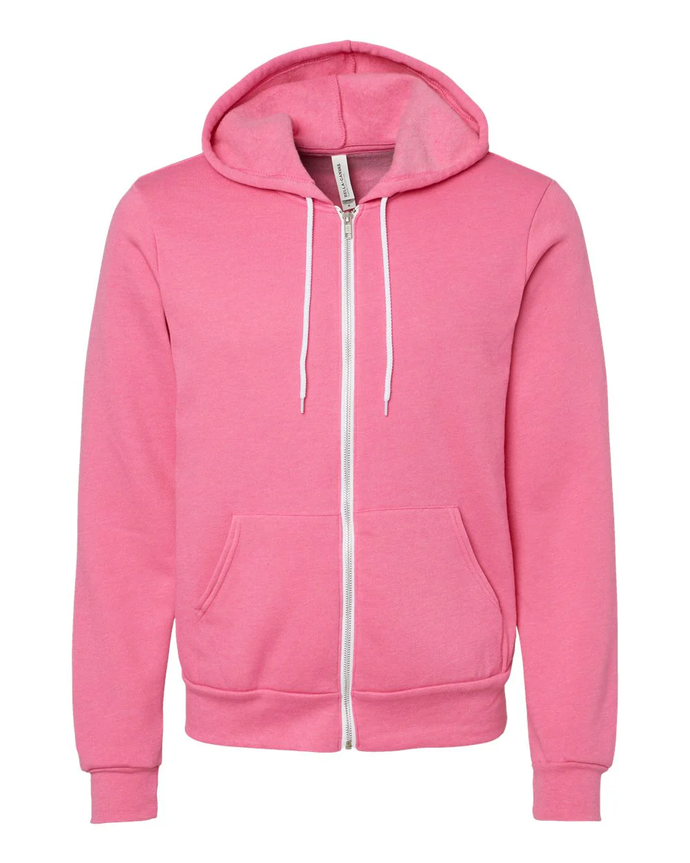BELLA + CANVAS-3739-Sponge Fleece Full-Zip Hoodie - Image 83