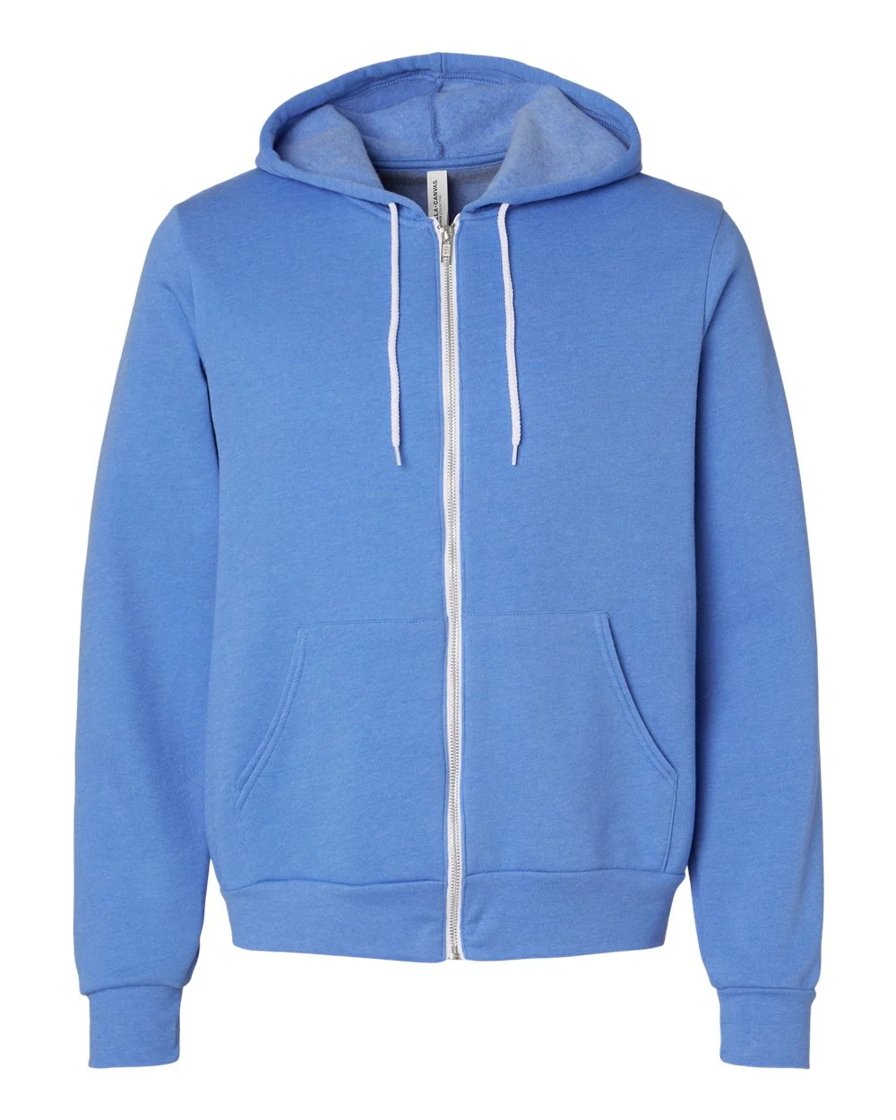 BELLA + CANVAS-3739-Sponge Fleece Full-Zip Hoodie - Image 88
