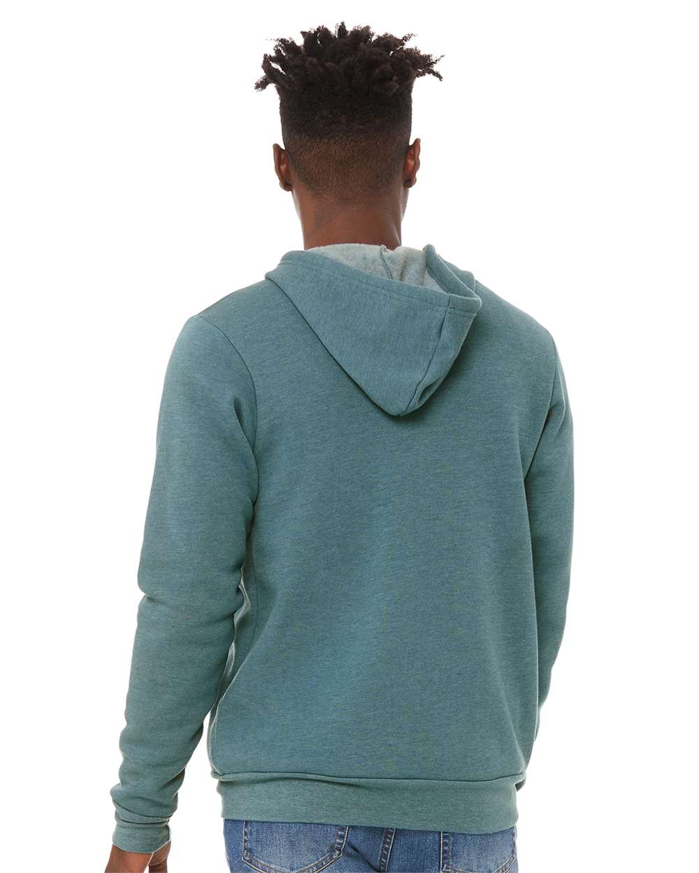 BELLA + CANVAS-3739-Sponge Fleece Full-Zip Hoodie - Image 97